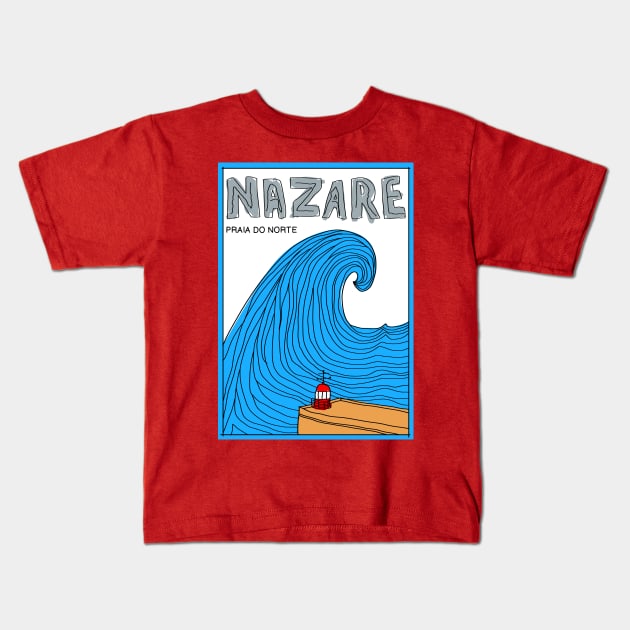 Nazare Kids T-Shirt by Yeaha